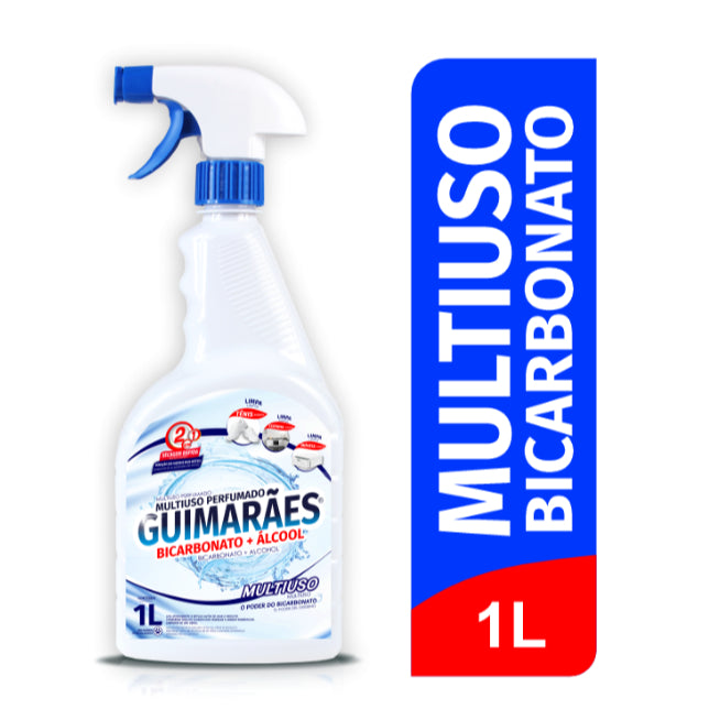 Multi-Mix - Bicarbonato + Álcool c/ Borrifador 1L