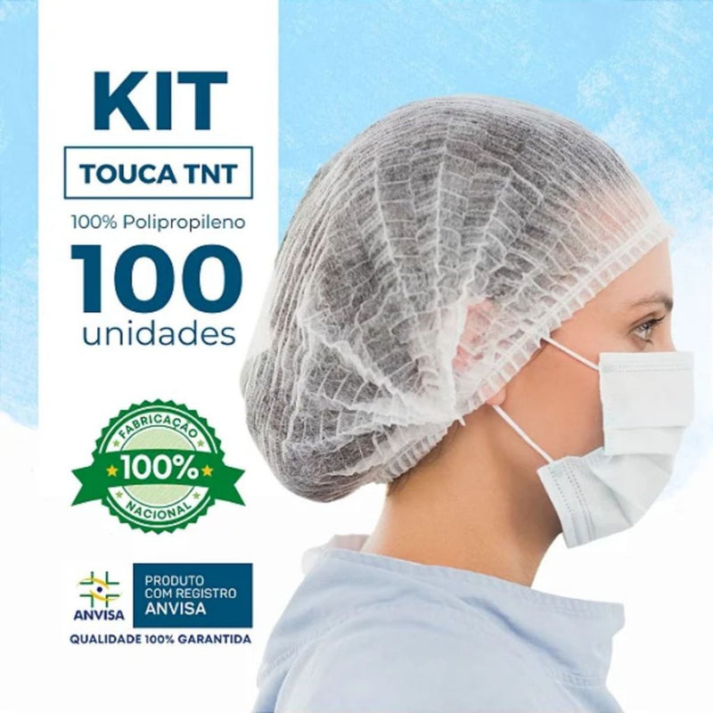 Touca TNT Descartavel (100 un)